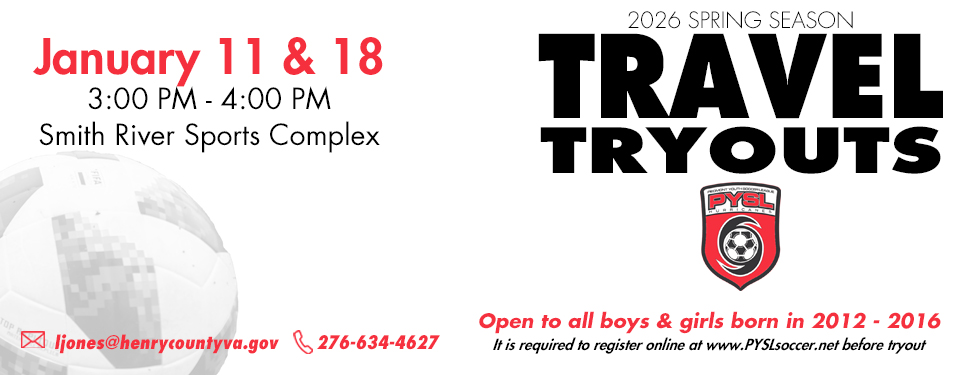 Spring Travel Tryouts Announced