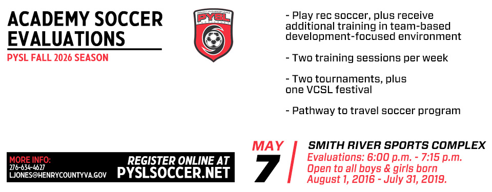 Academy Evaluations Fall 2026