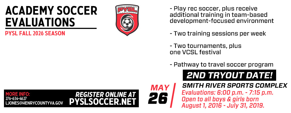 Academy Evaluations Fall 2026